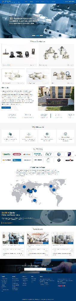 無錫市駿科機(jī)械科技有限公司鋁壓鑄件外貿(mào)網(wǎng)站制作建設(shè)案例