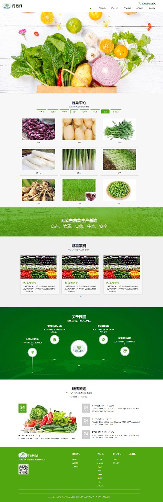 蘭阿姨生態農業科技官網建設開發制作案例